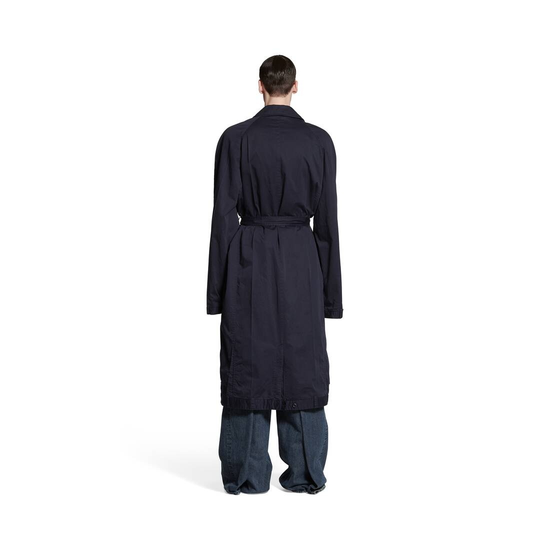 Deconstructed Carcoat in Dark Blue - 4