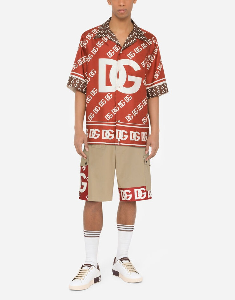 Cargo shorts with DG logo print 6