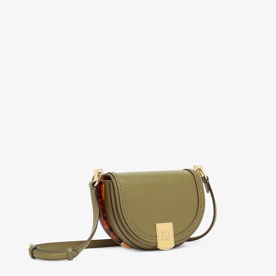 Green leather bag - 2