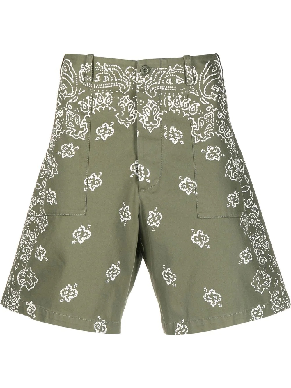 printed Bermuda shorts - 1