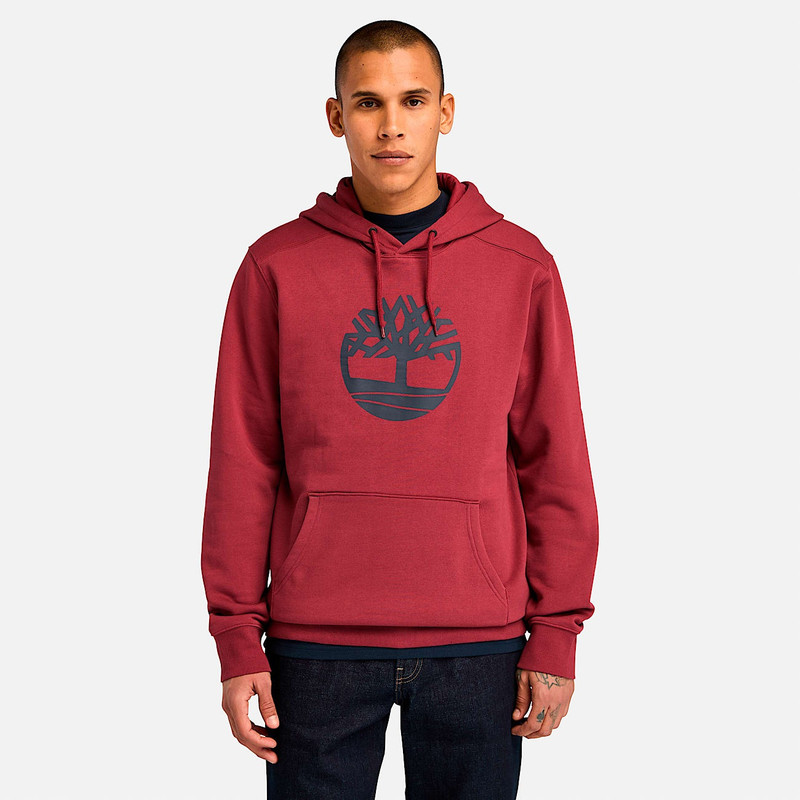 Timberland Men's Kennebec River Tree Logo Hoodie outlook
