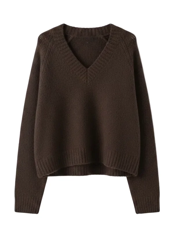 Isley Sweater in Dark Cedar - 1
