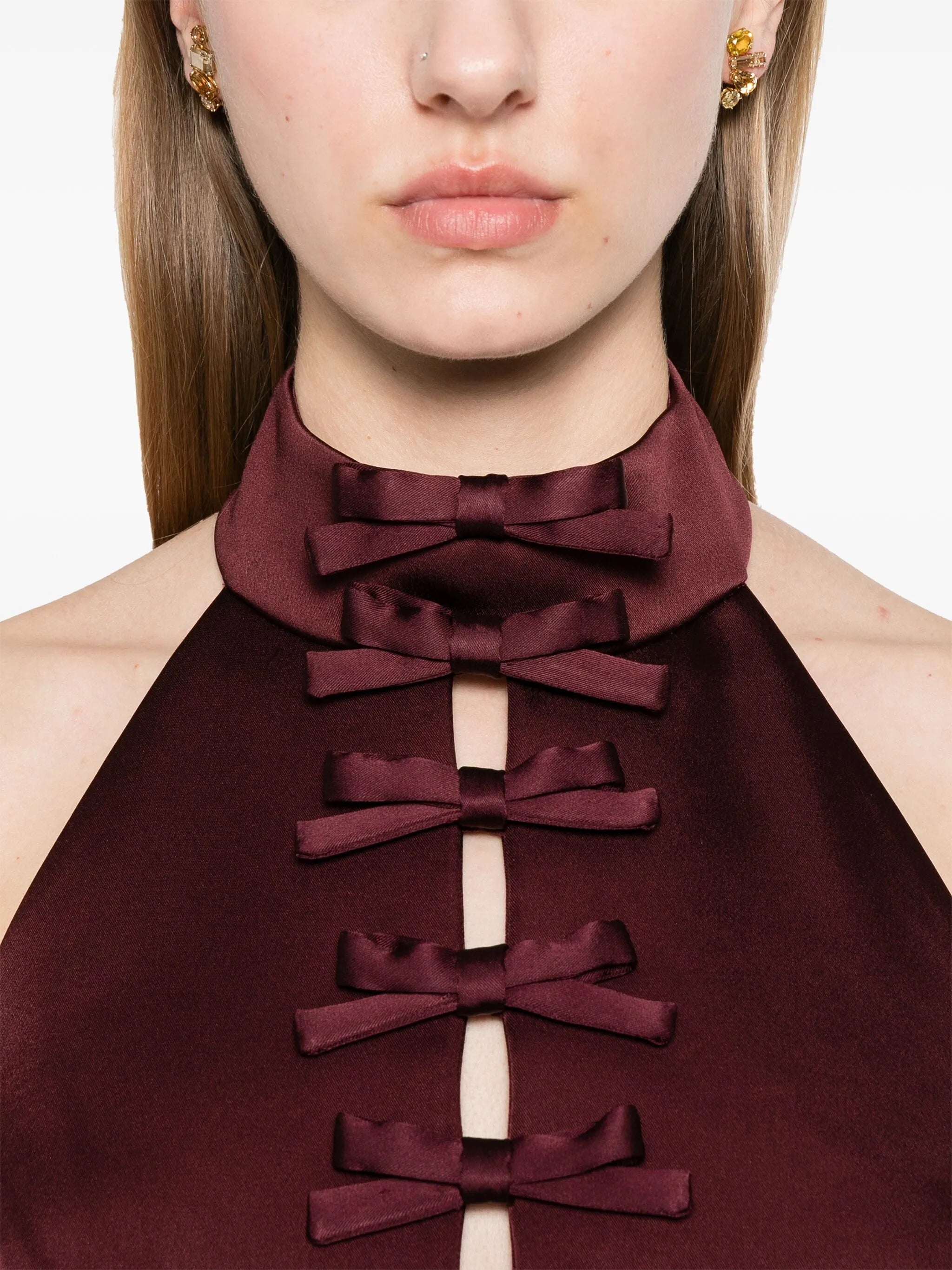 Merlot Midi Dress - 4