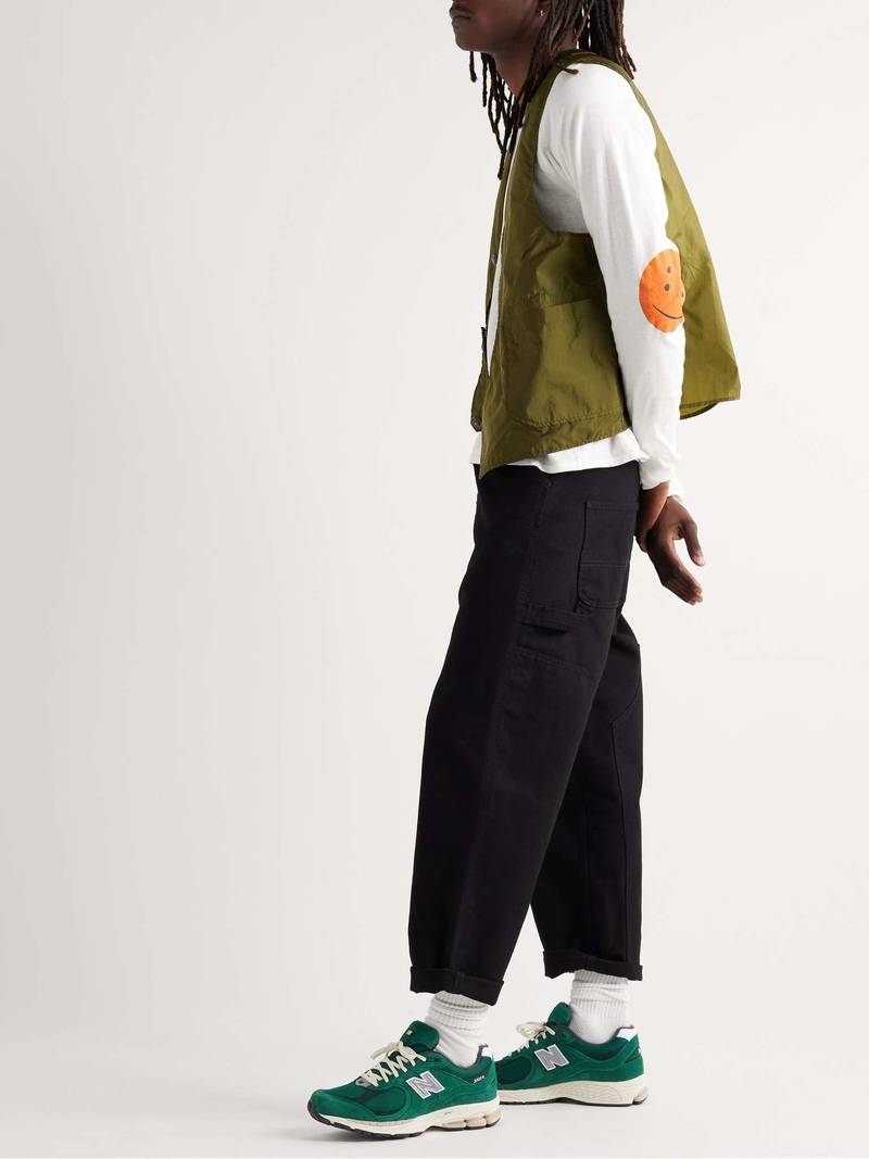 New Balance 2002R Leather-Trimmed Suede and Mesh Sneakers outlook