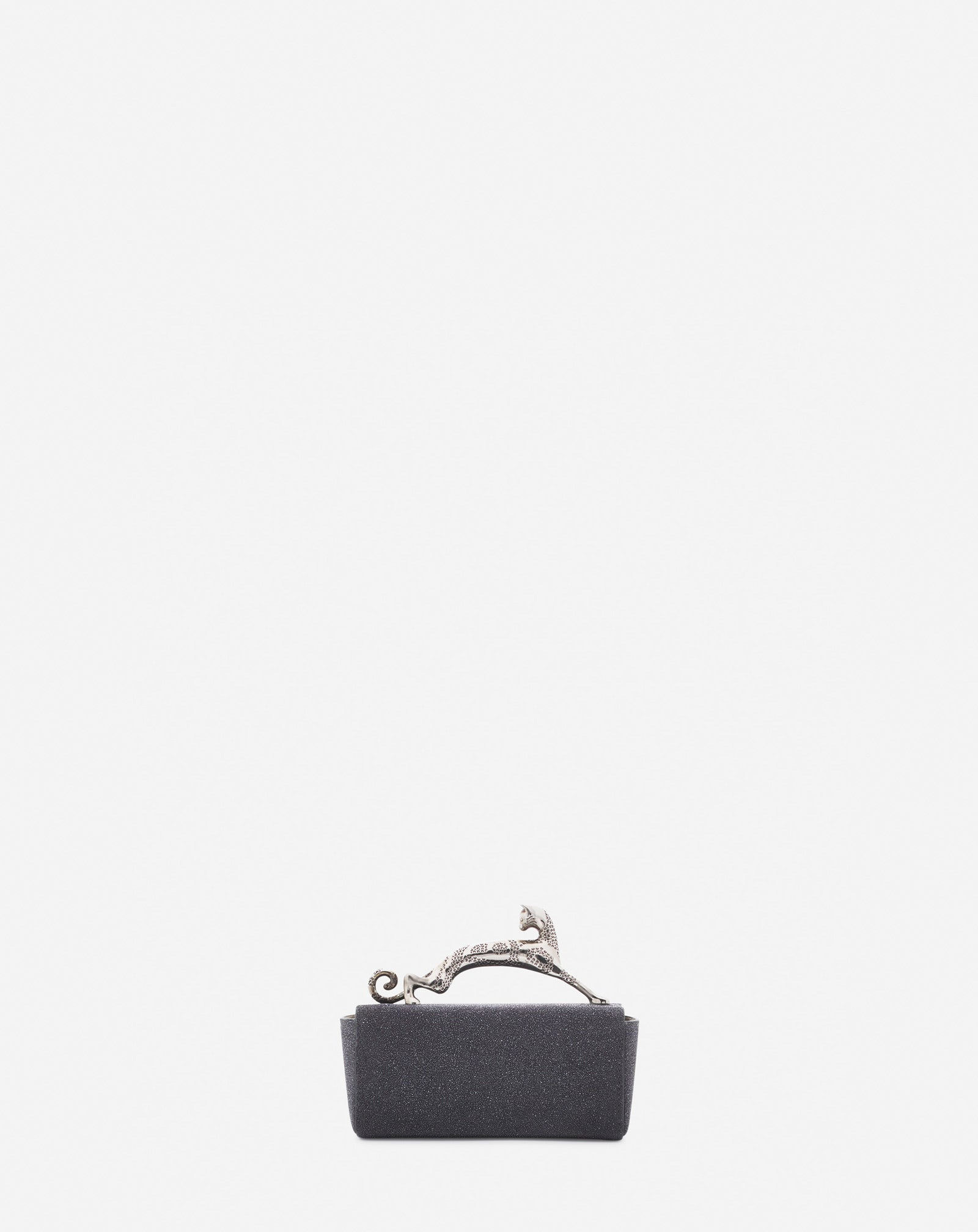 MICRO PENCIL CAT BAG IN SUEDE - 4