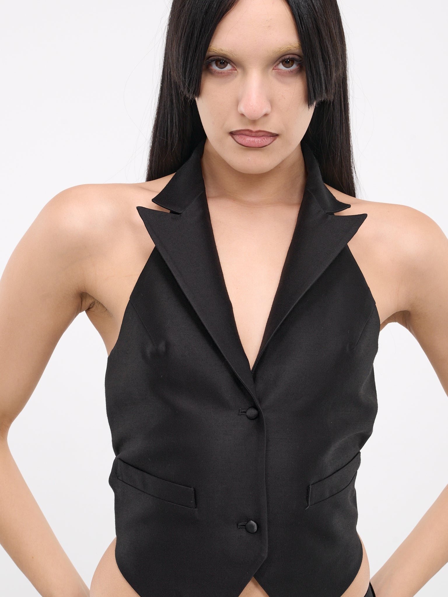 Back Chain Blazer Vest - 4