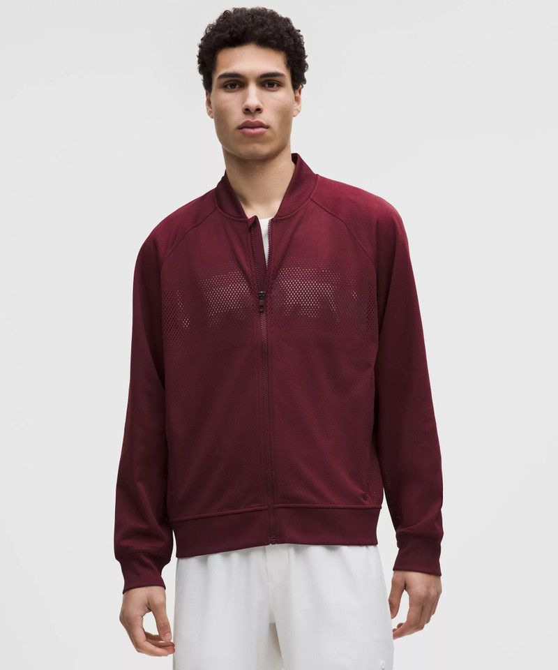 Men's Engineered Knit Mesh Tennis Jacket 1