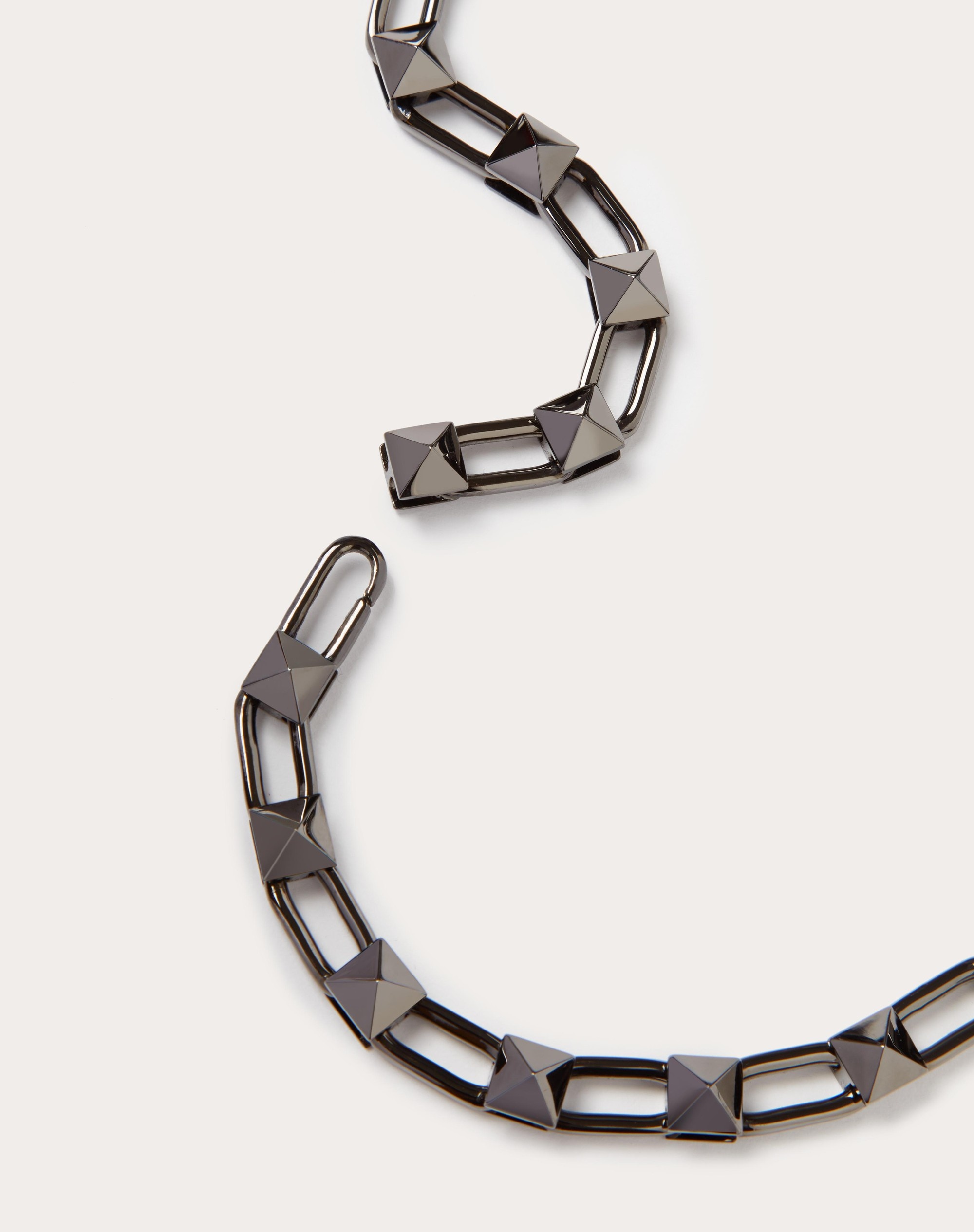 STUD CHAIN NECKLACE IN METAL - 4