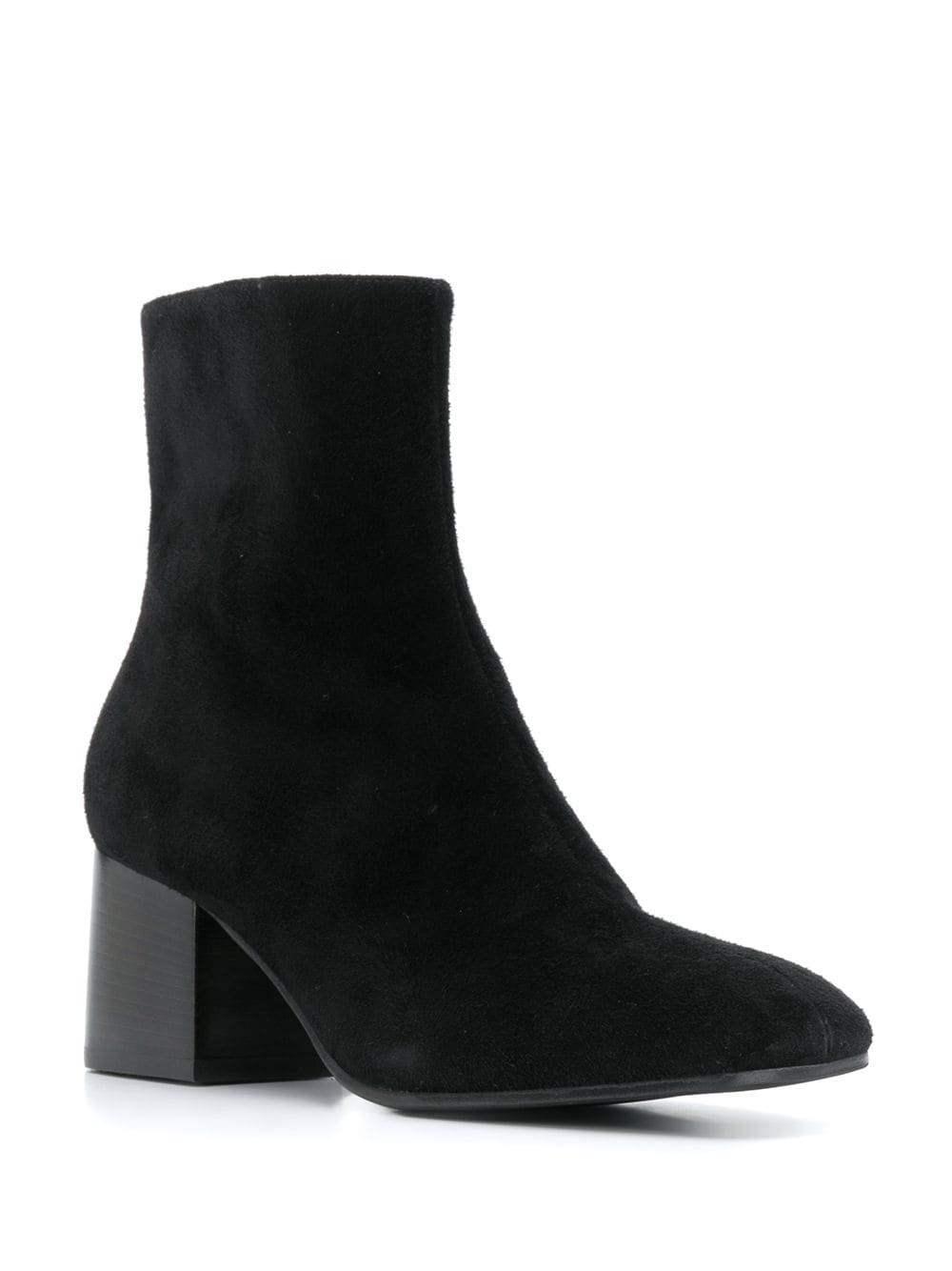 square-toe ankle boots - 2