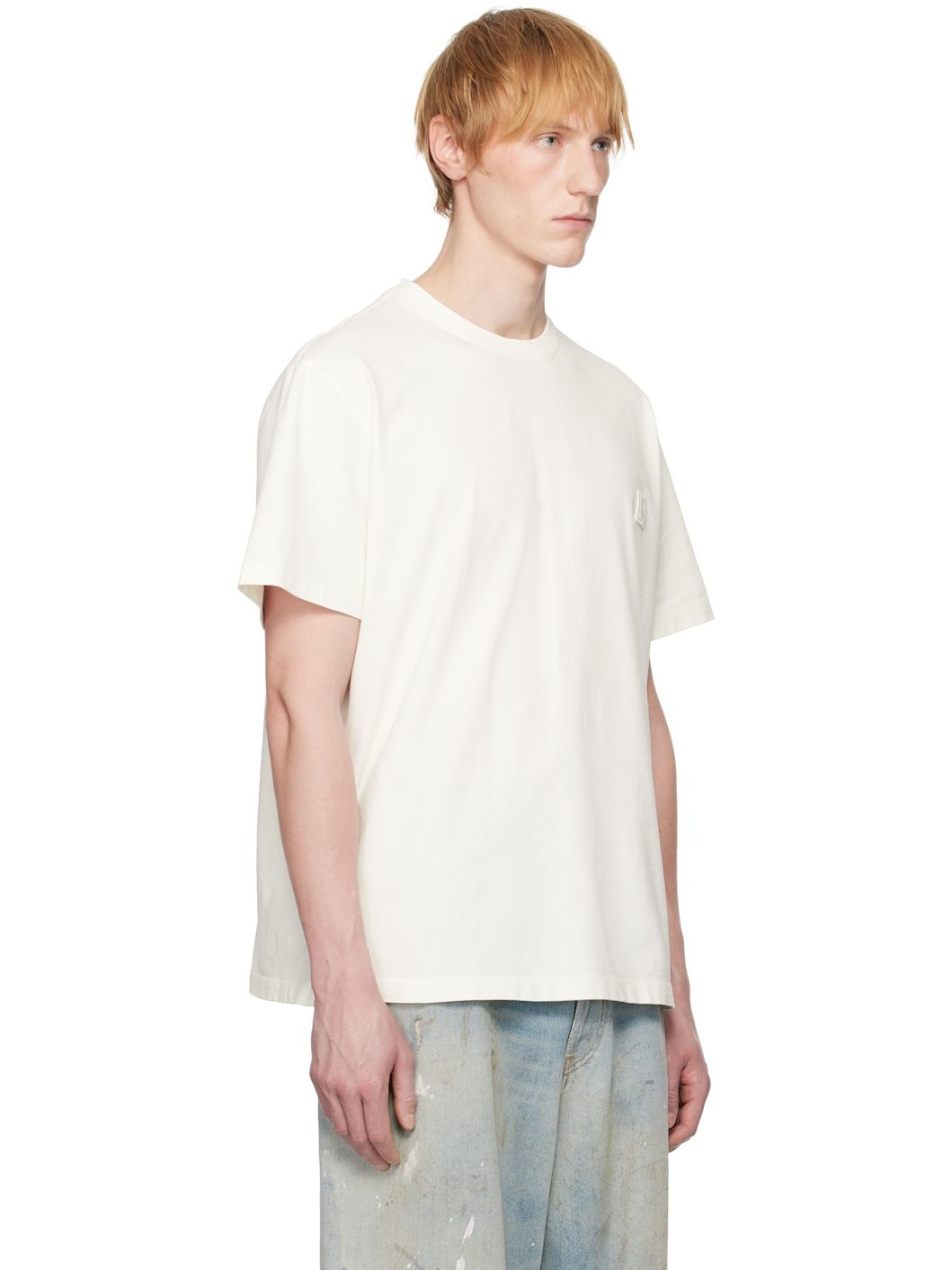 Off-White Flower Back Logo T-shirt - 2