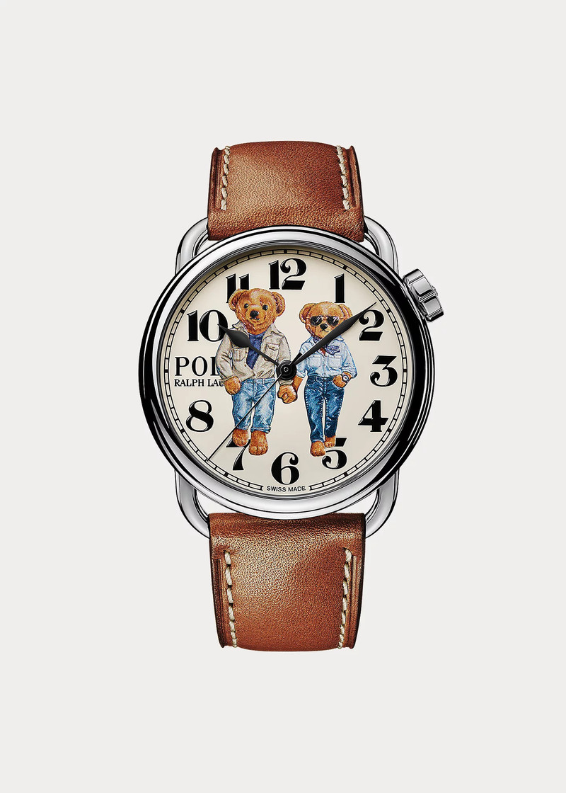 38MM Ralph & Ricky Beach Polo Bear Watch 1