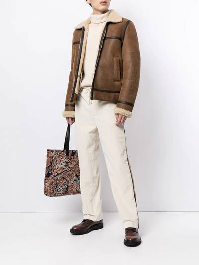 Dolce & Gabbana side-stripe corduroy trousers outlook