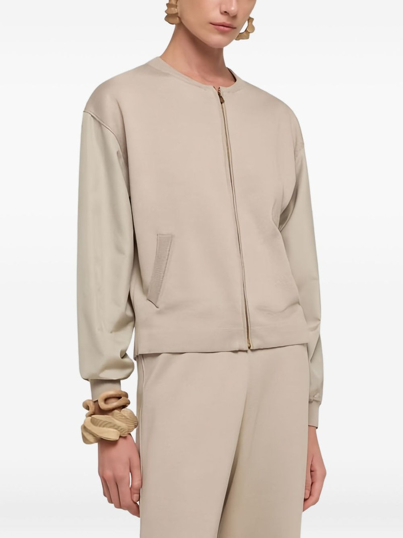 zip-up knitted cardigan 3