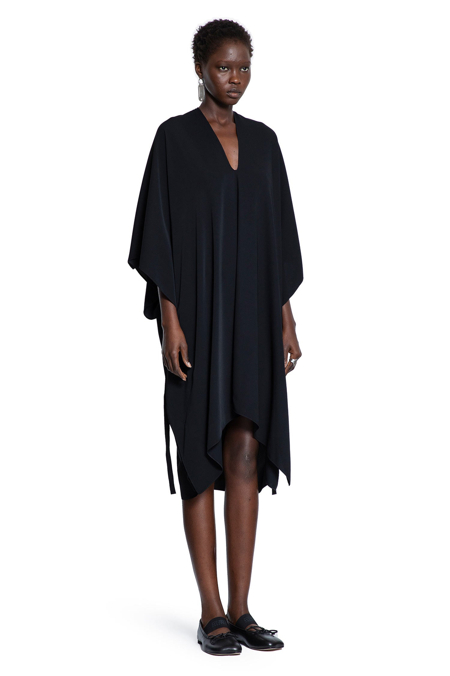 Draped-Midi-Dress - 2