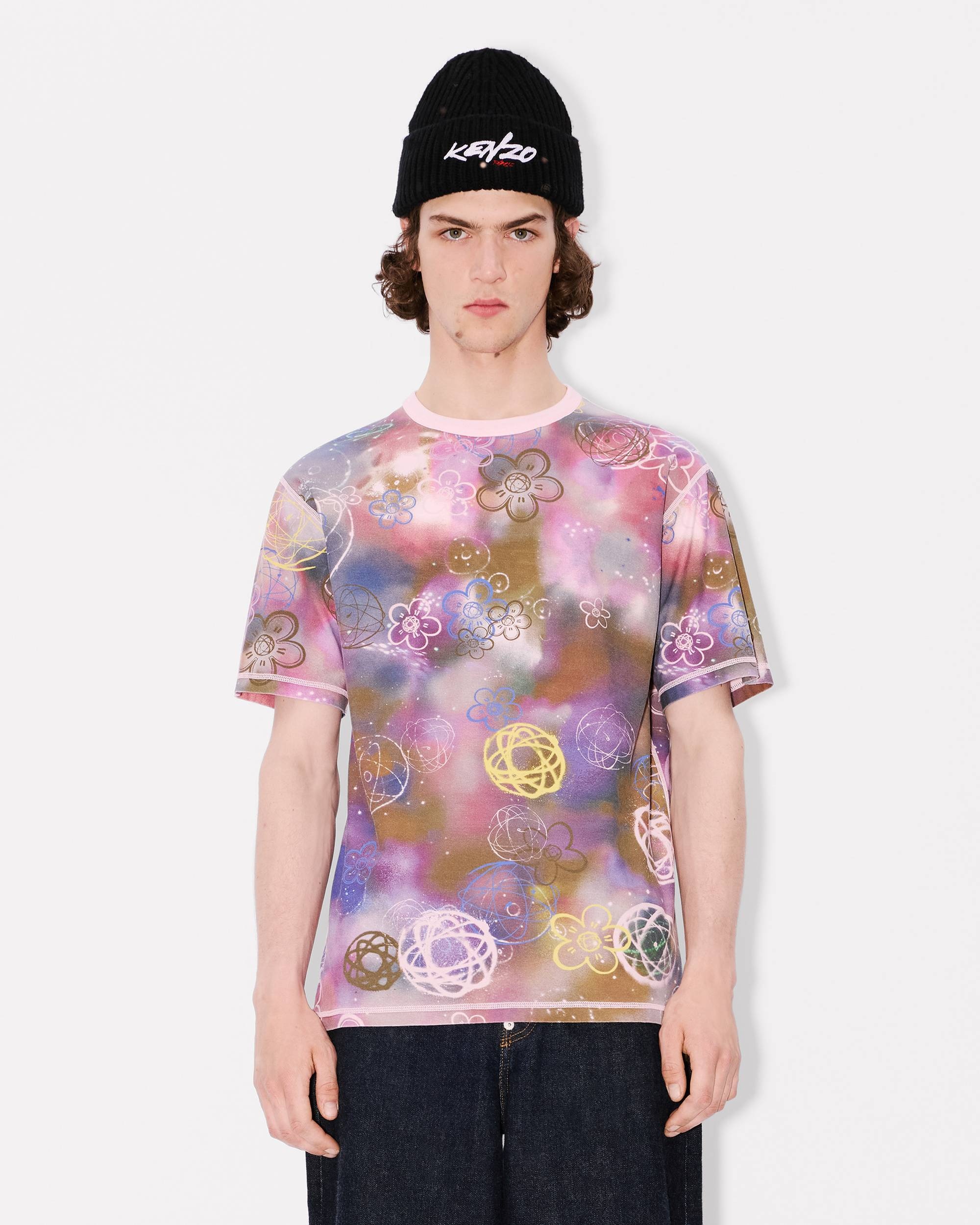 'Kenzo x Futura 2000' reversible T-shirt in cotton - 10