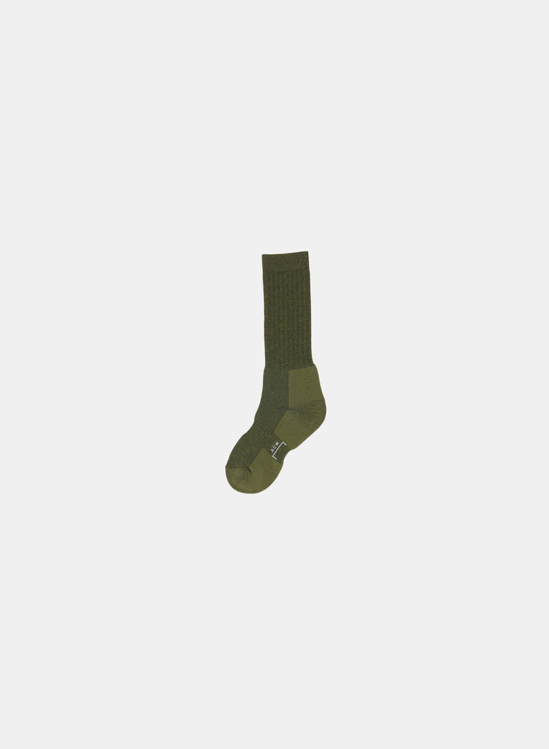 Long Army Sock Pine Green 1