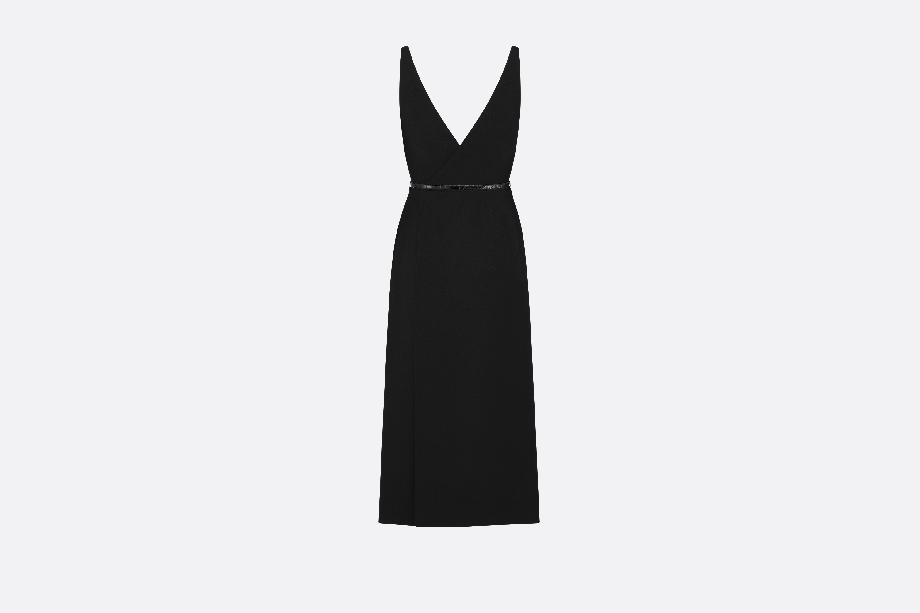 Wraparound Mid-Length Dress - 2