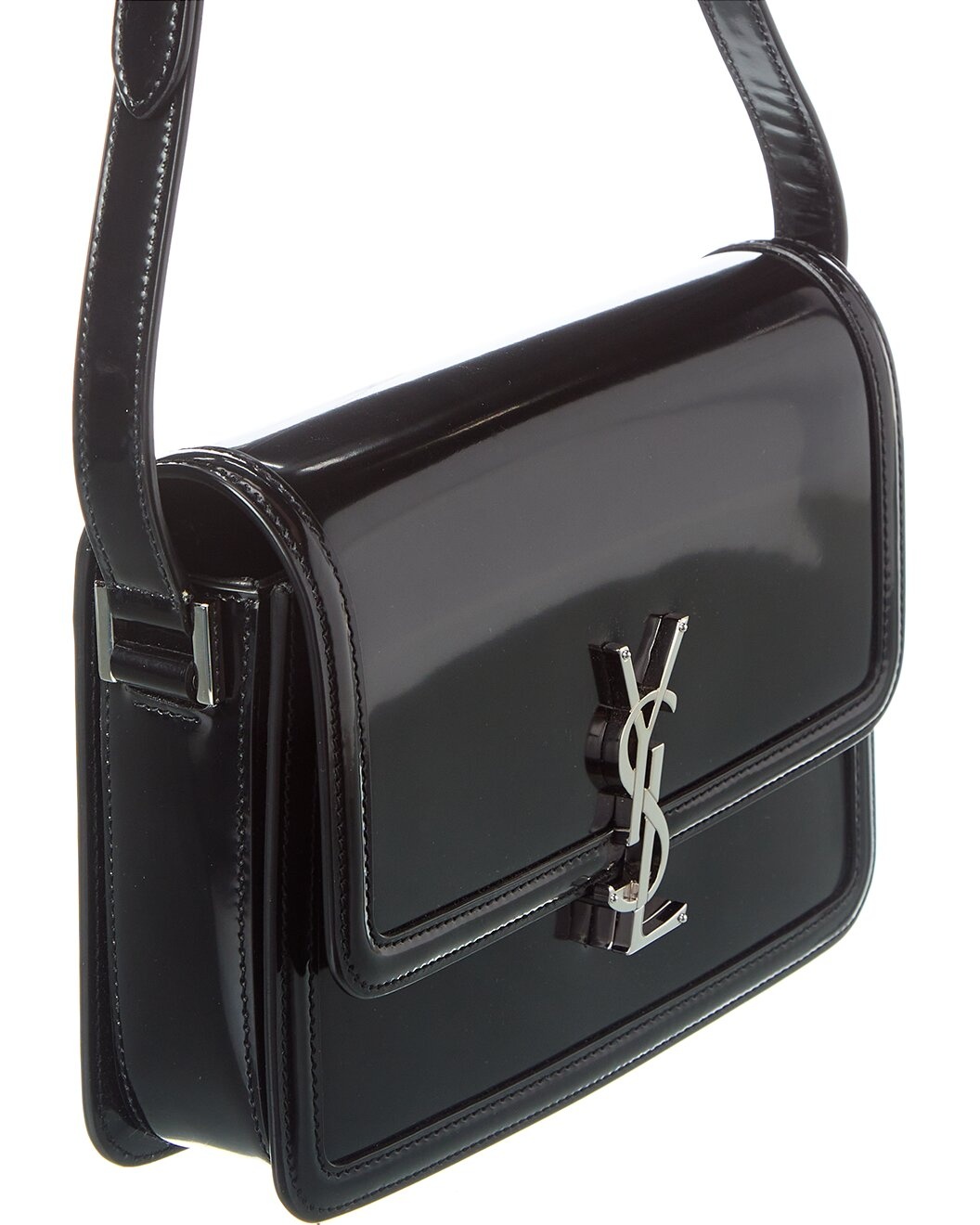 Saint Laurent Solferino Medium Leather Shoulder Bag - 3