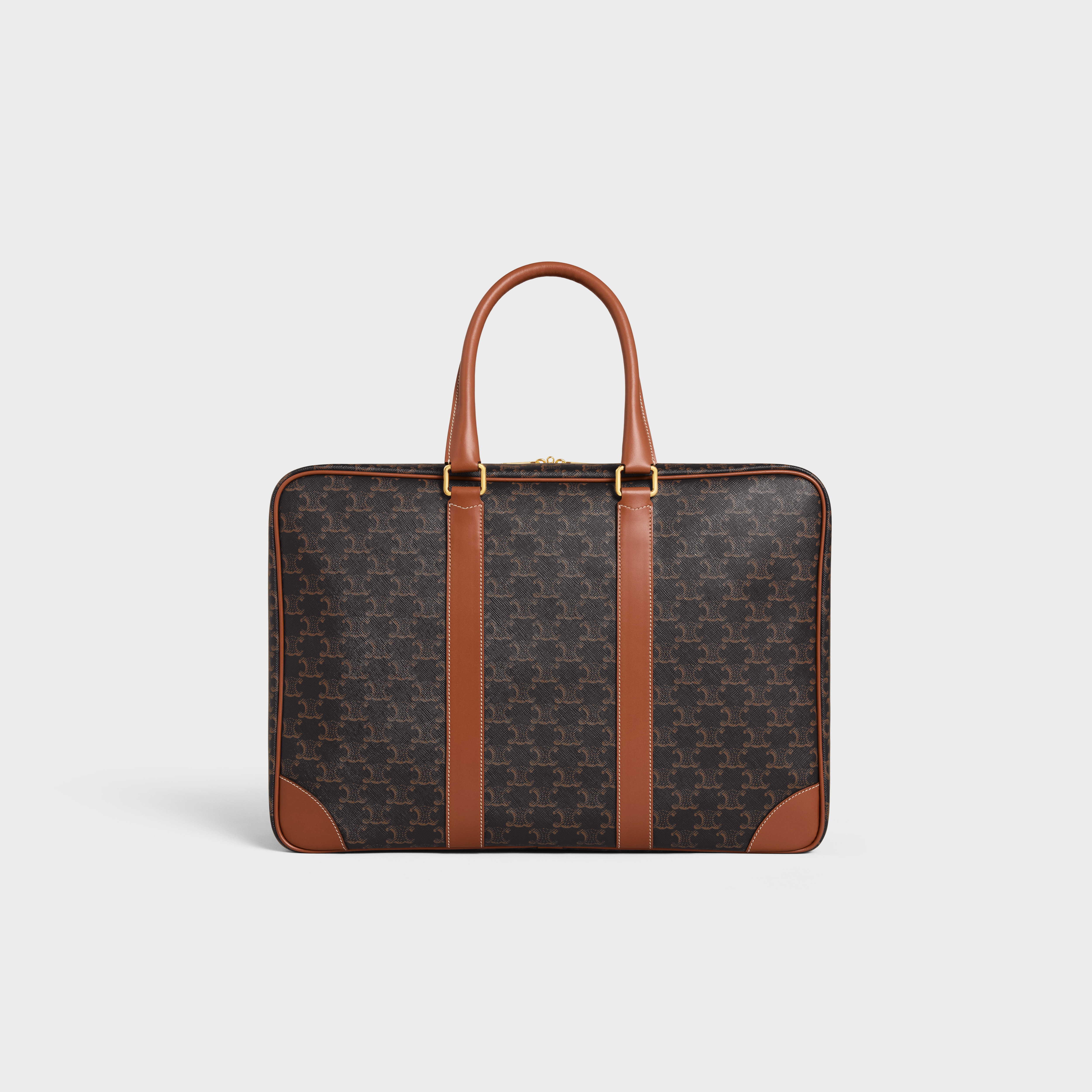 Soft Luggage 45 in Triomphe Canvas and Calfskin - 3