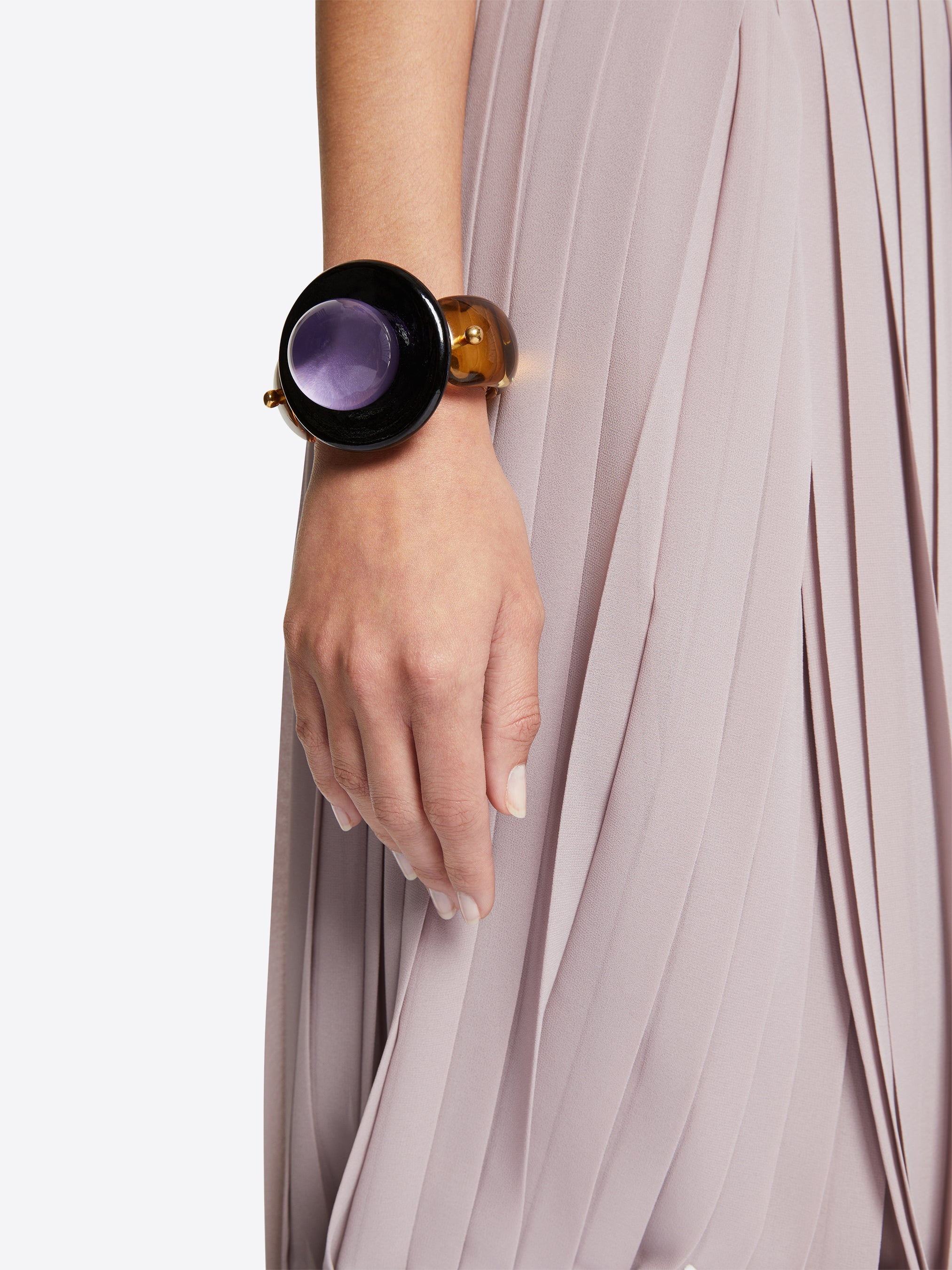 GLASS CUFF BRACELET - 4