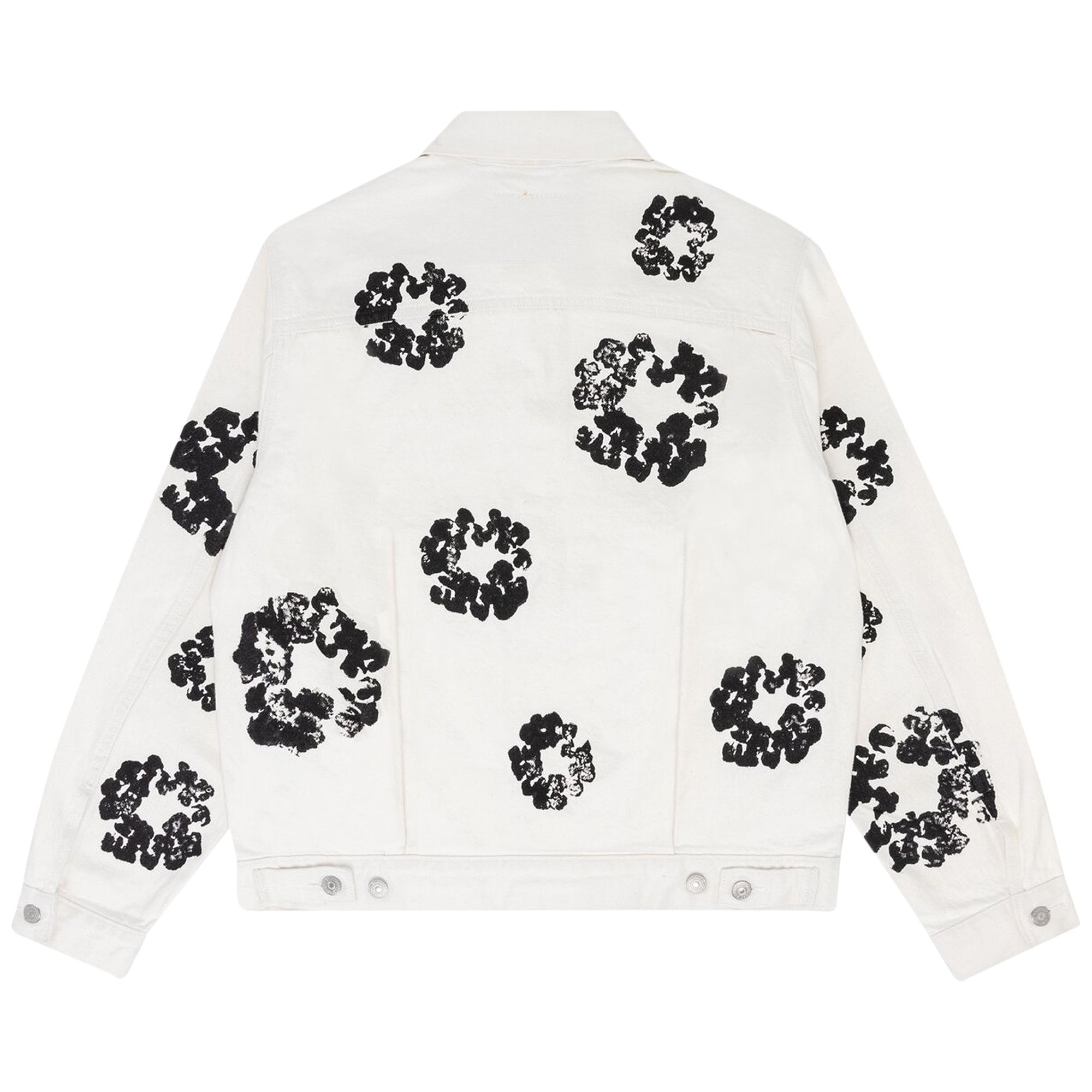 Denim Tears Type II All Over Wreath Jacket 'White' - 2