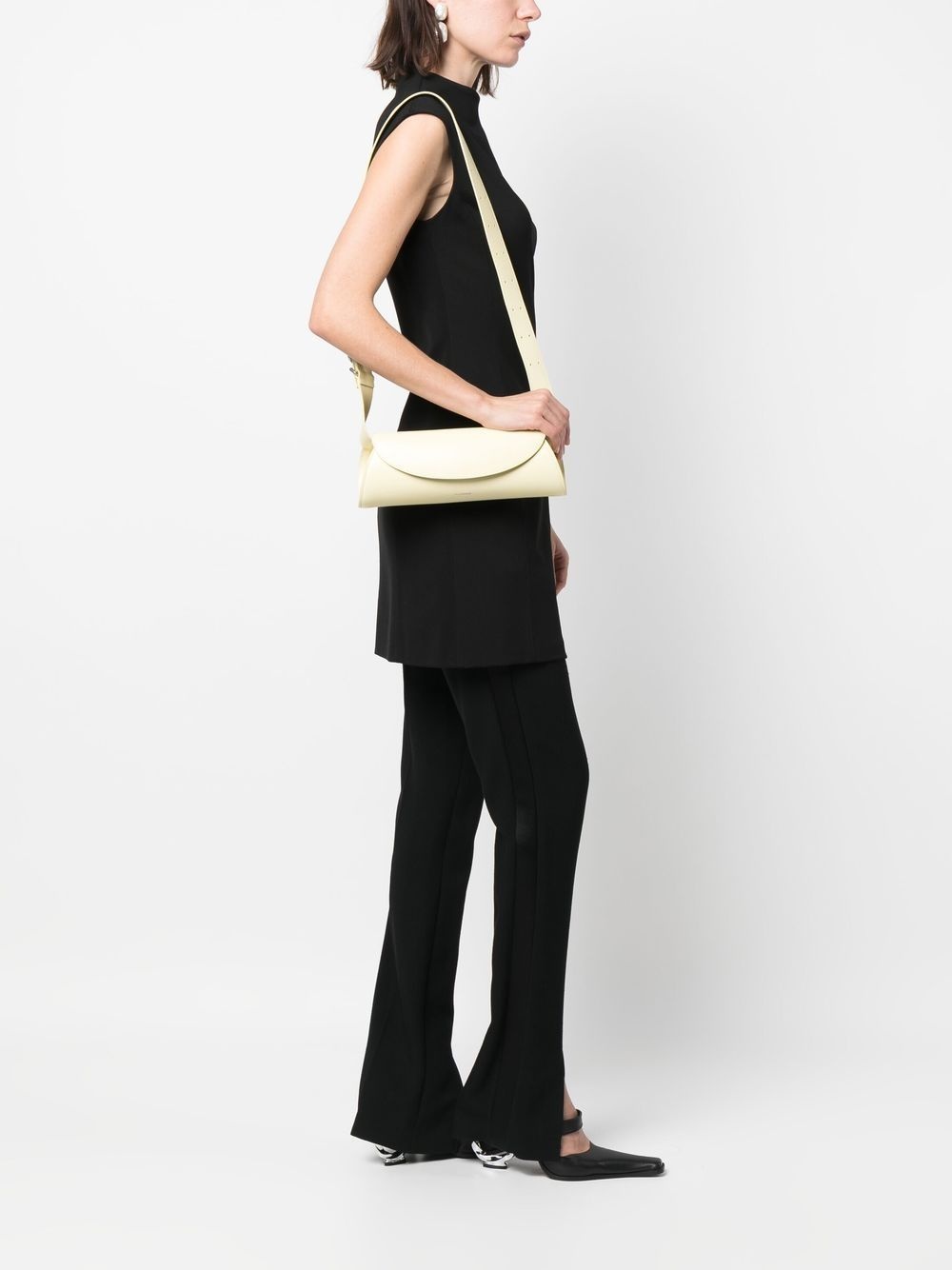 embossed-logo detail belt bag - 2