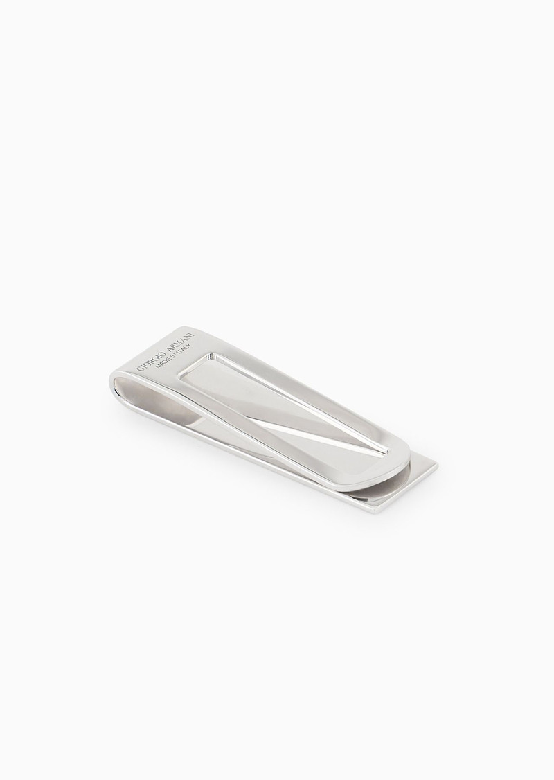 GIORGIO ARMANI Sterling silver money clip outlook