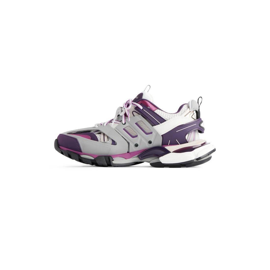 Women's Track Sneaker in Grey/purple - 4