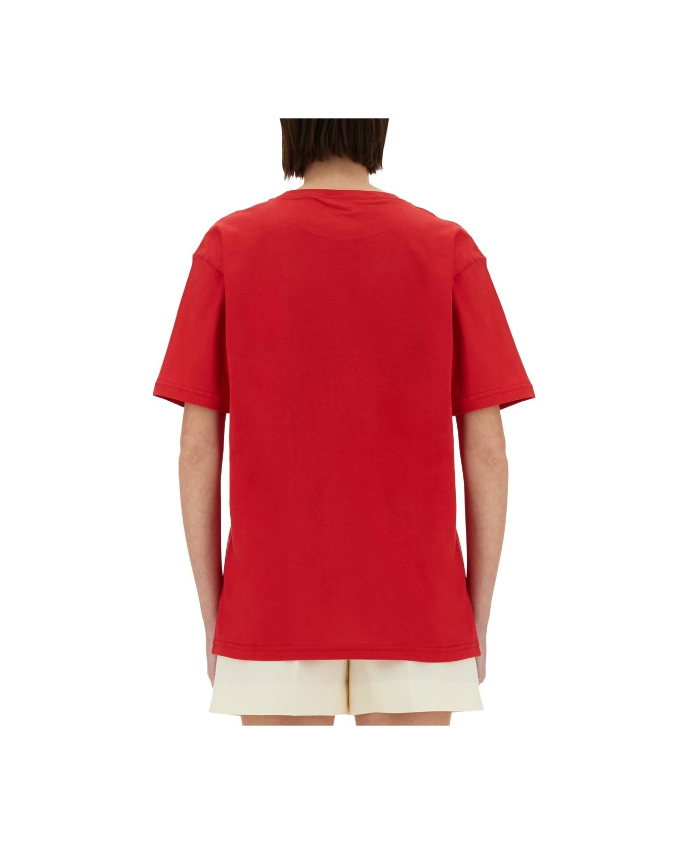 "chez Valentino" Print T-shirt - 3