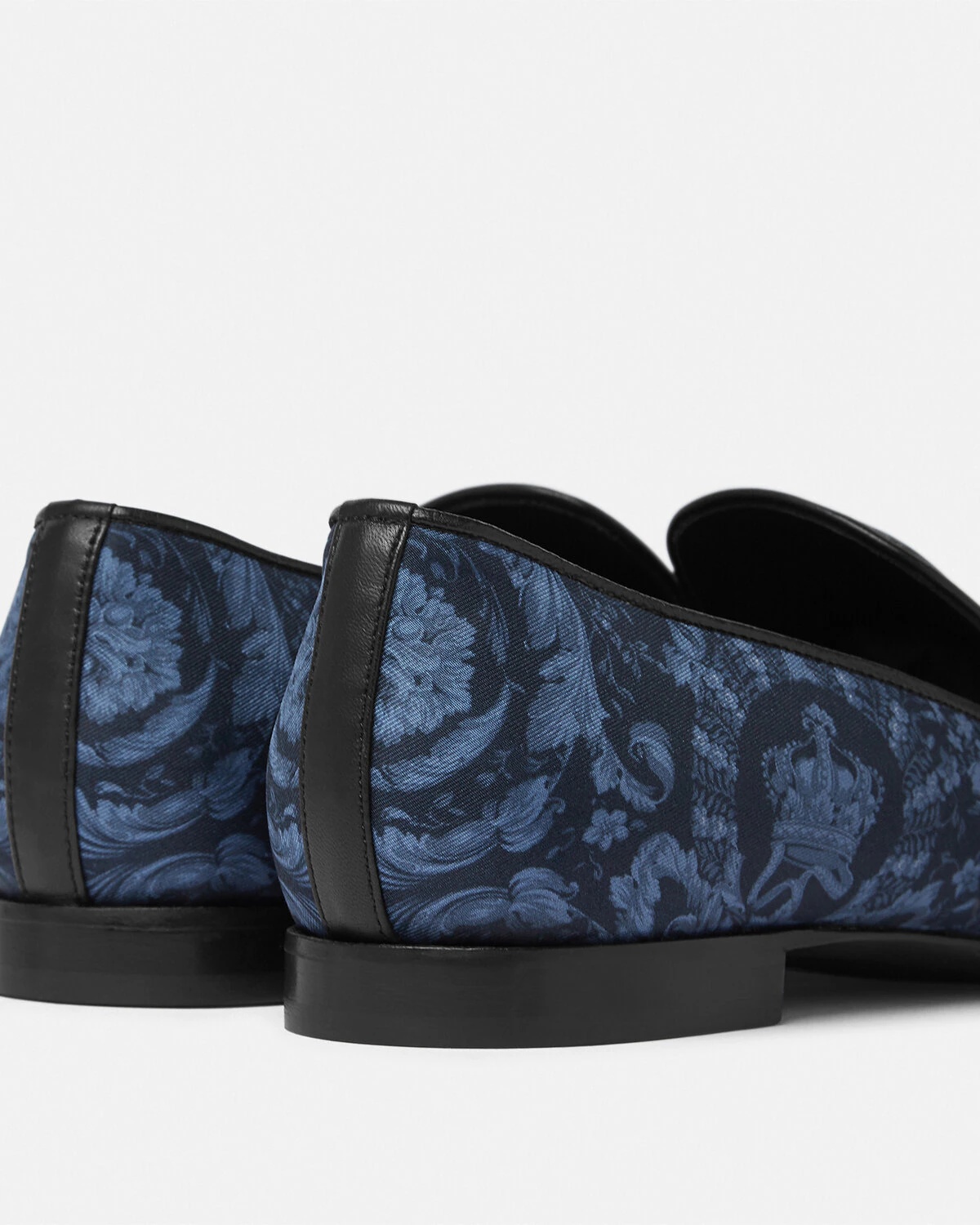 Barocco Satin Slippers - 5