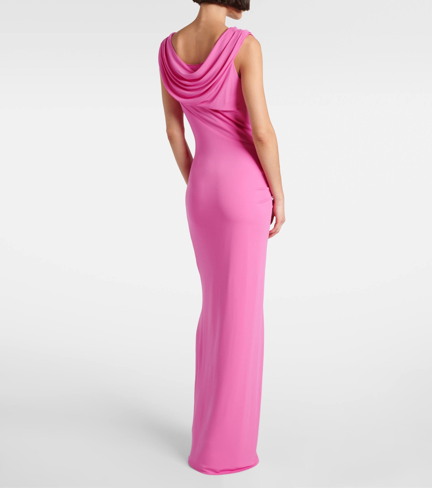 Safety Pin draped gown - 3