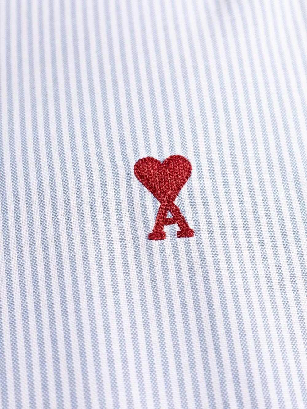 logo-embroidered cotton shirt - 5