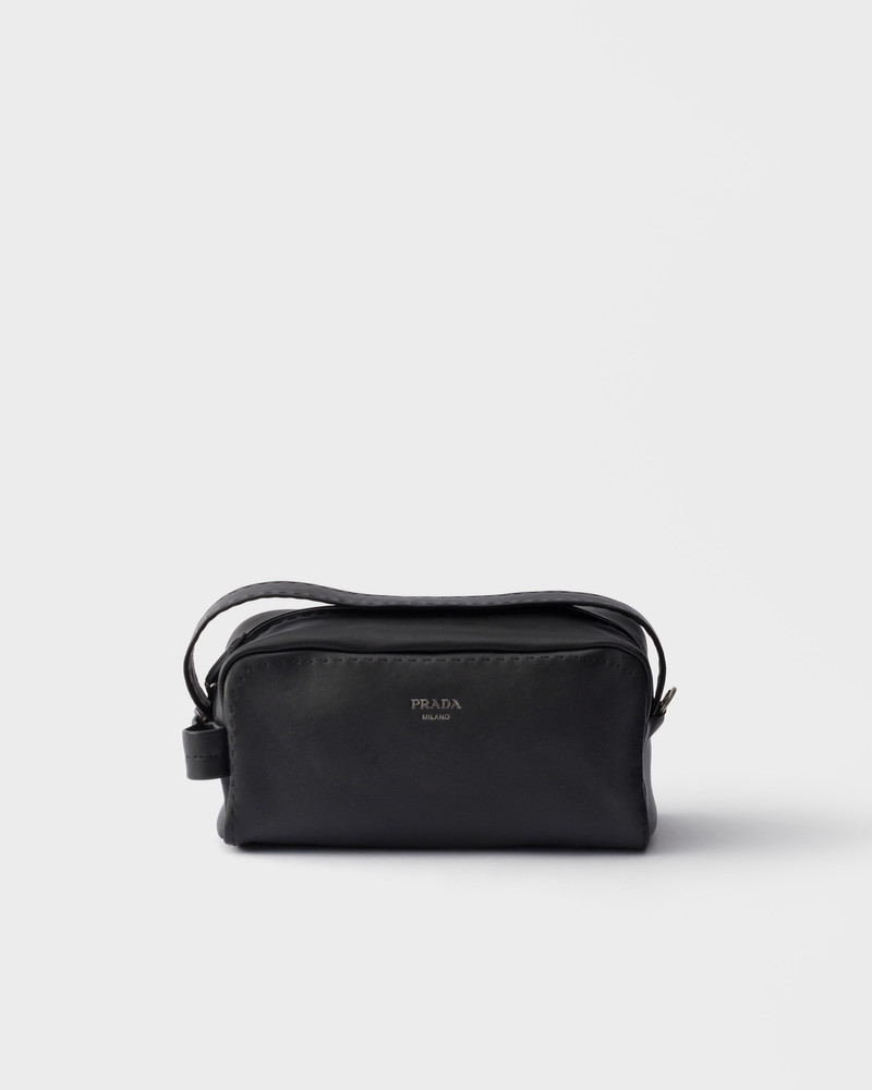 Nappa leather shoulder bag 1
