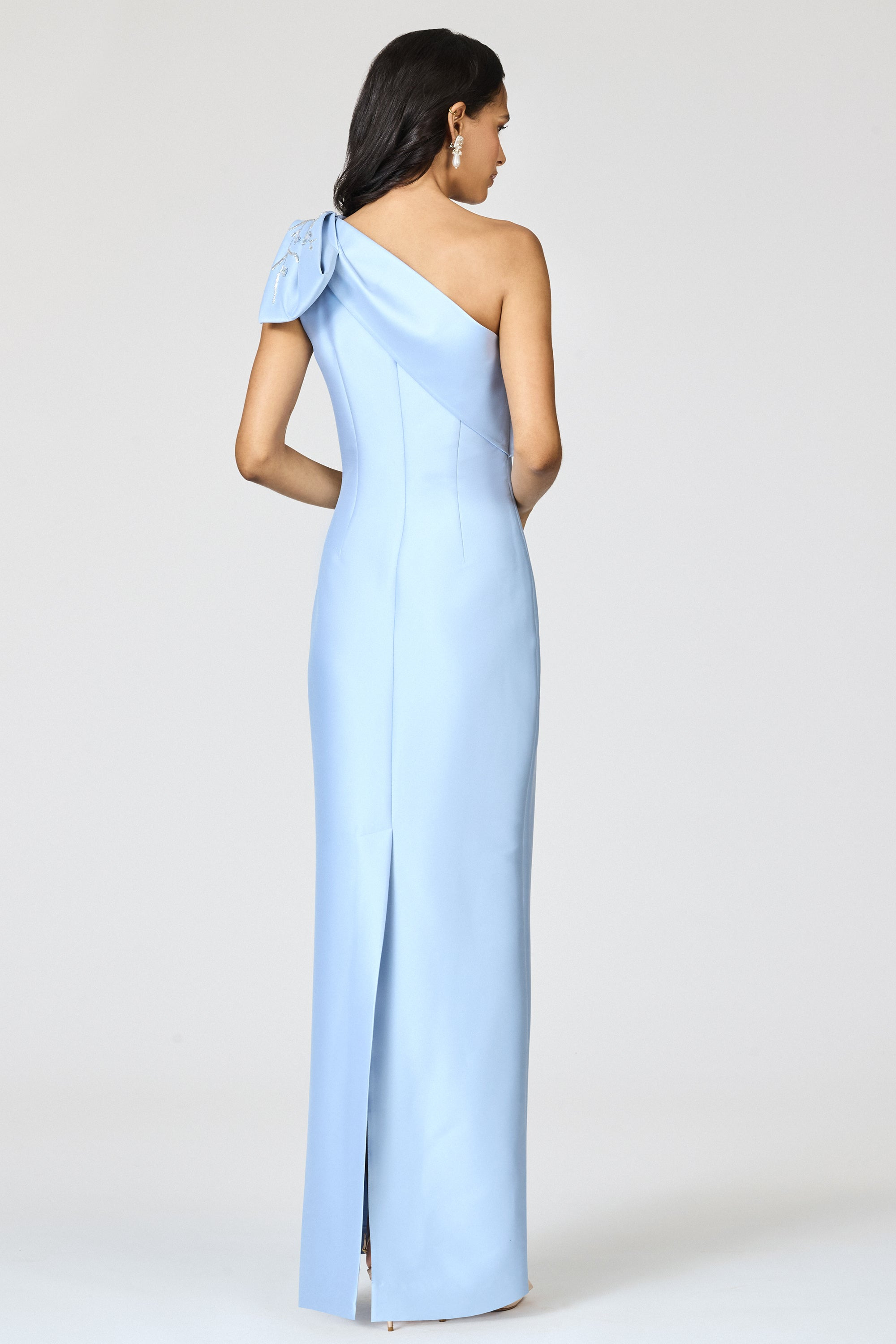 EMBELLISHED OLIVIA GOWN - GLACIAL BLUE - 5