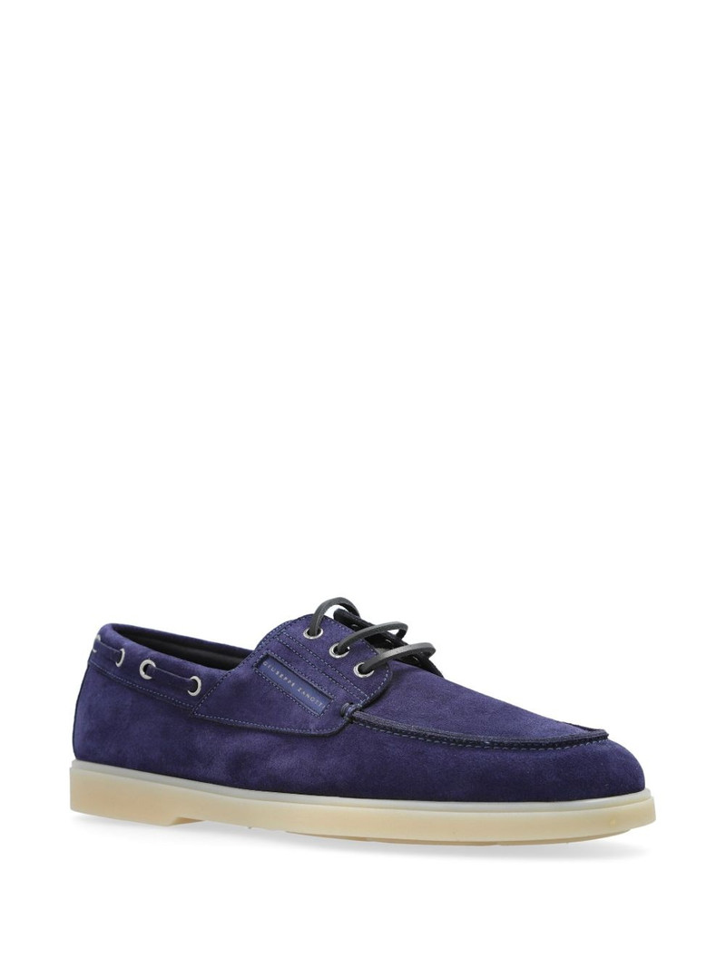 Giuseppe Zanotti suede boat shoes outlook