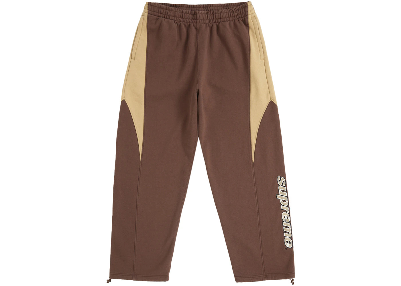 Supreme Division Sweatpant Brown - 1