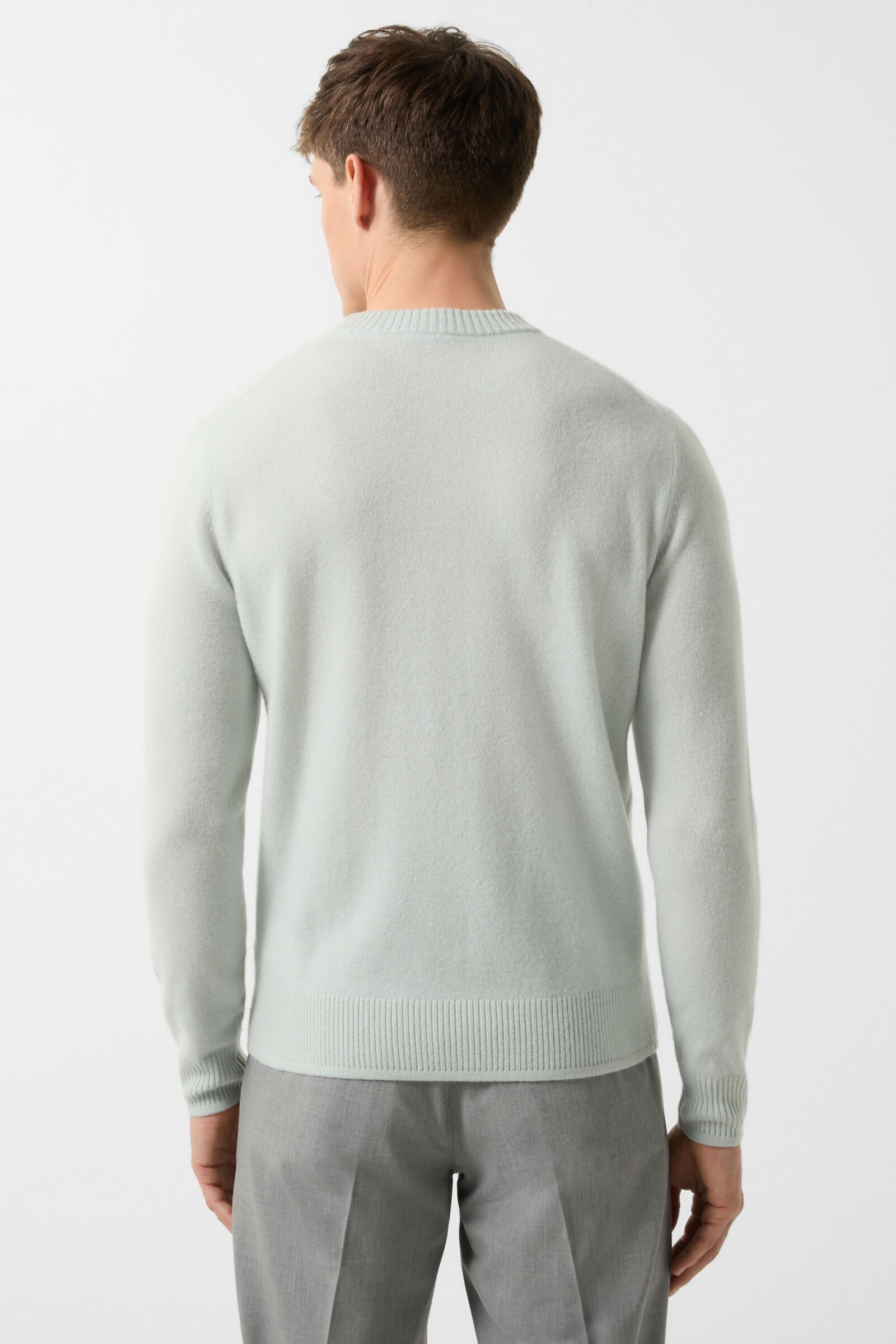 Brendon cashmere sweater in Mint - 2