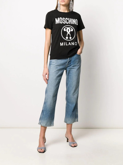 Moschino Double Question Mark print T-shirt outlook