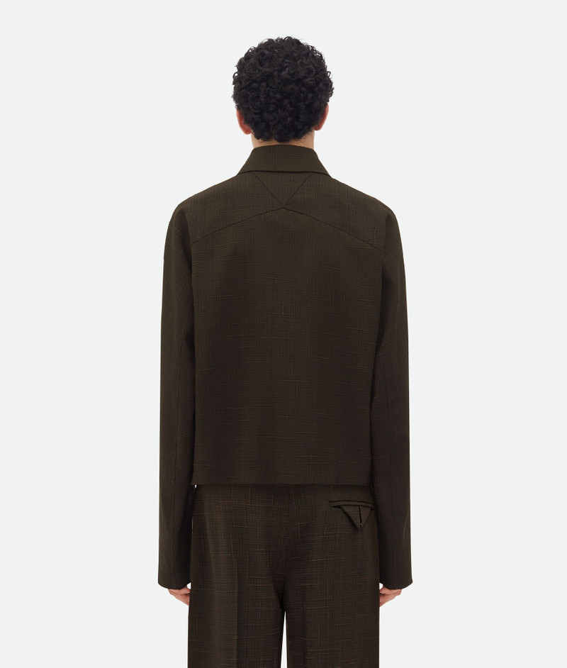 Viscose And Silk Criss-Cross Kimono Jacket 3