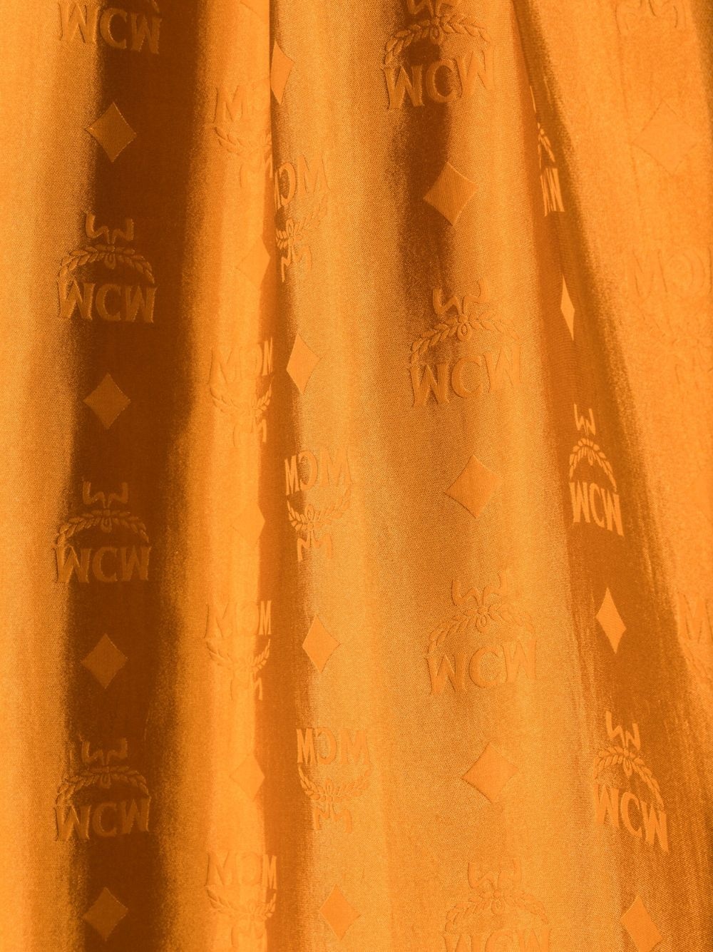 monogram-jacquard silk scarf - 3