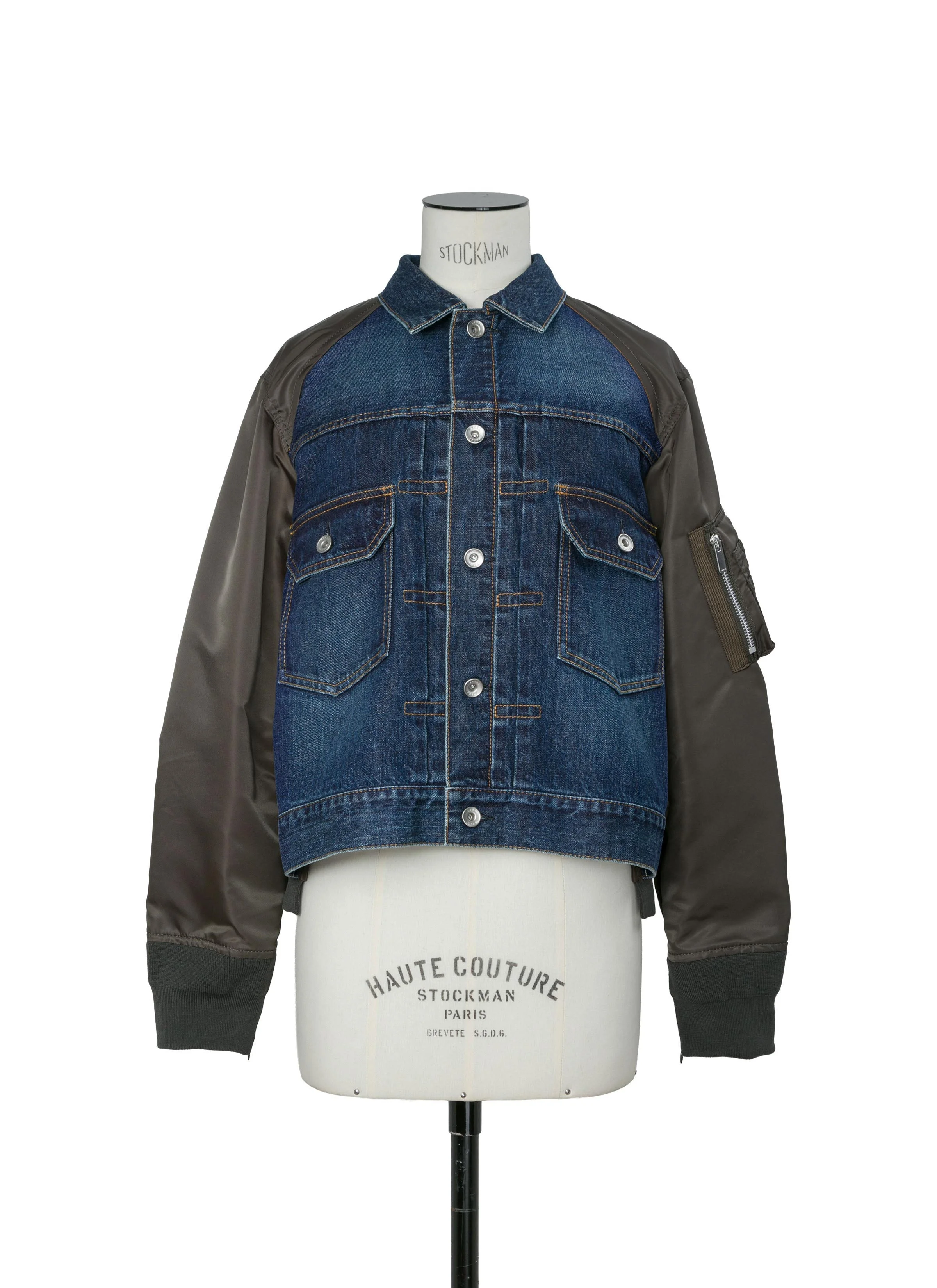 Denim Blouson - 1