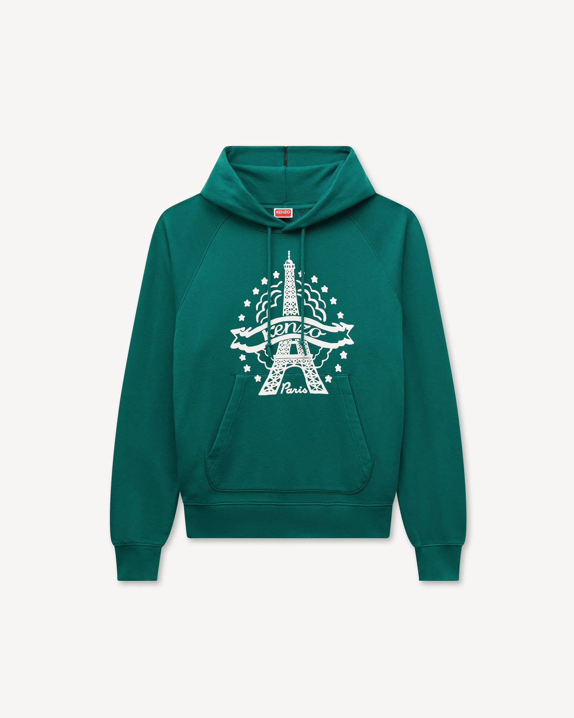 'KENZO Eiffel Tower Design' hoodie in cotton - 1