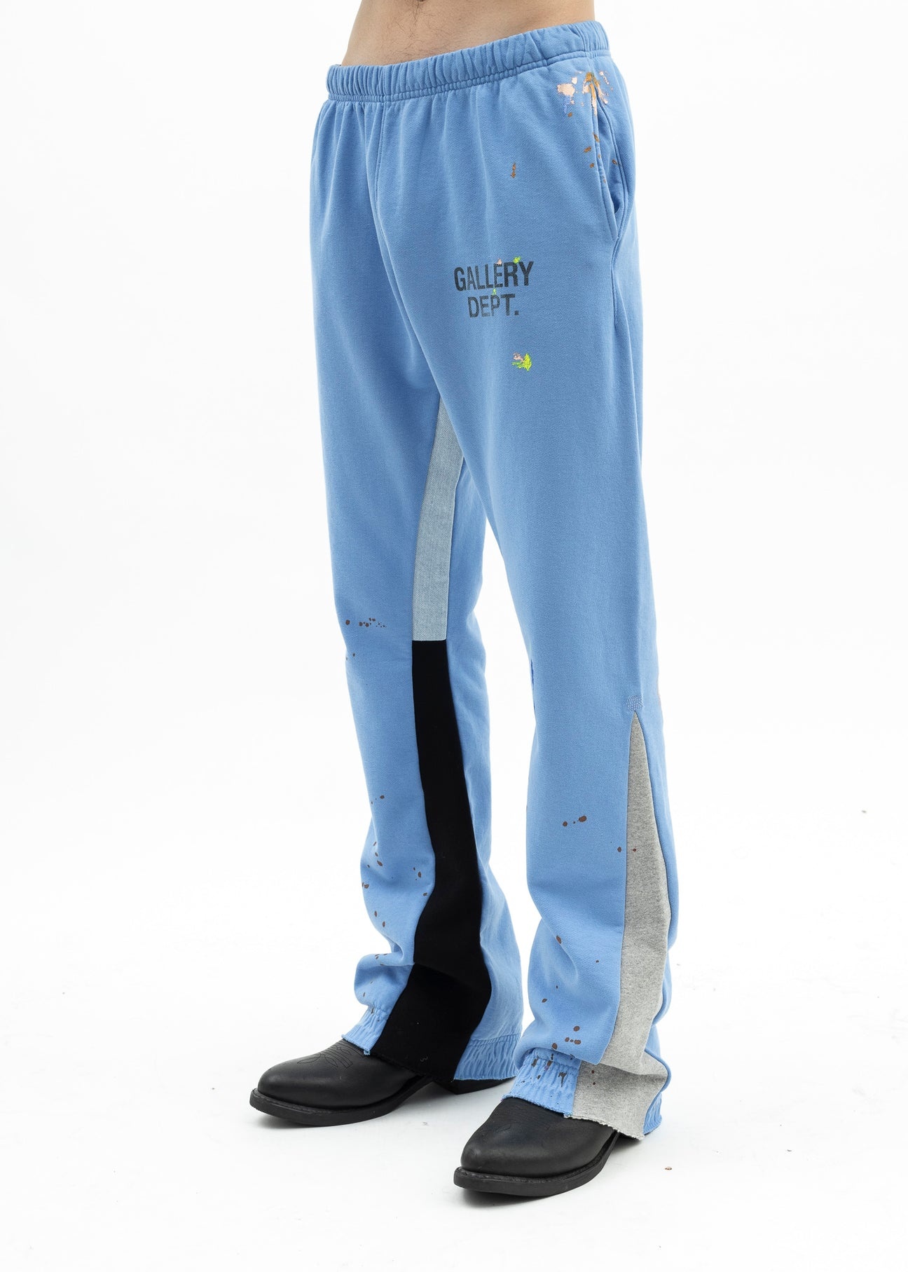 Gallery Dept Painted Flare Royal Blue Sweatpants - 2