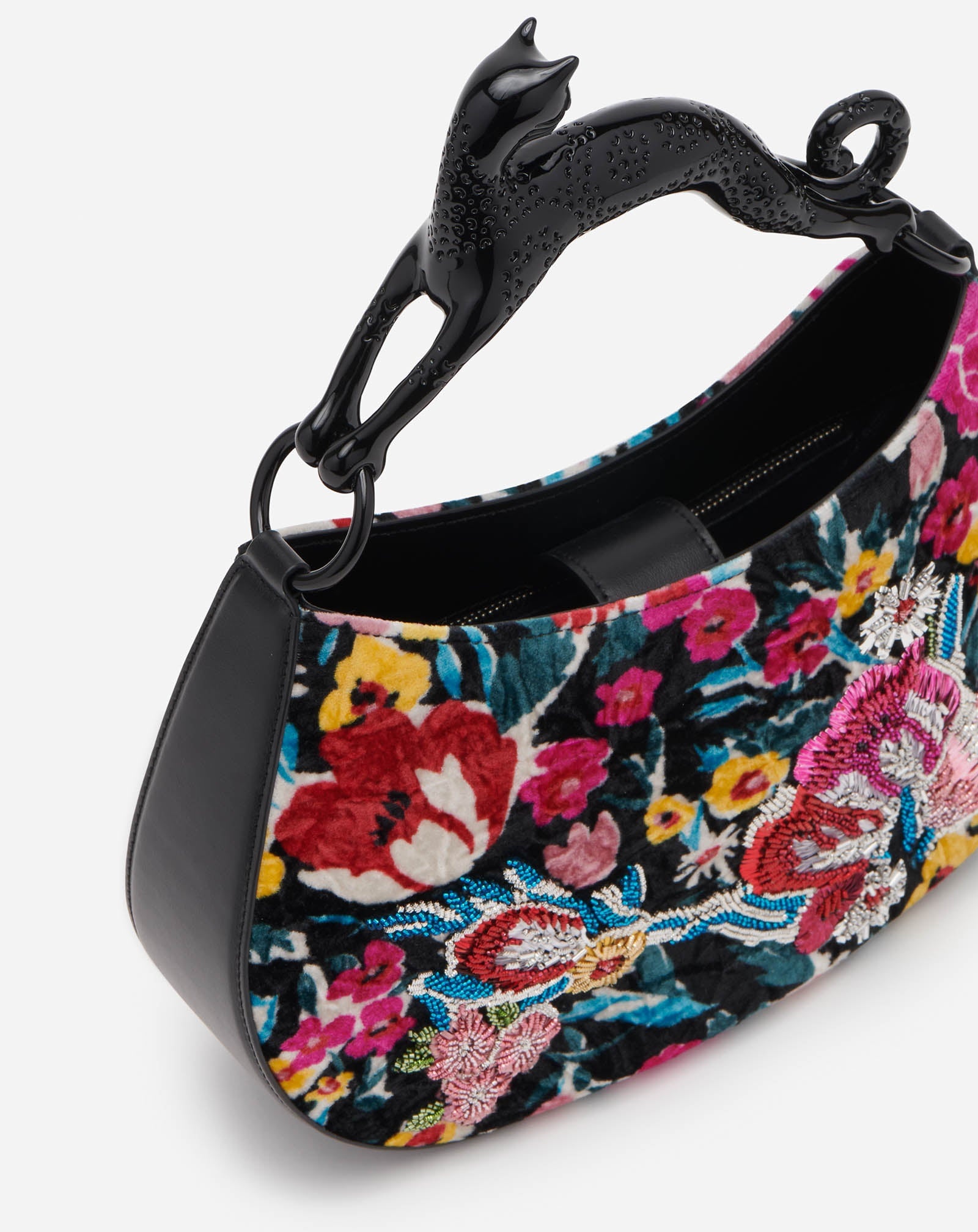 EMBROIDERED PM HOBO CAT BAG - 4