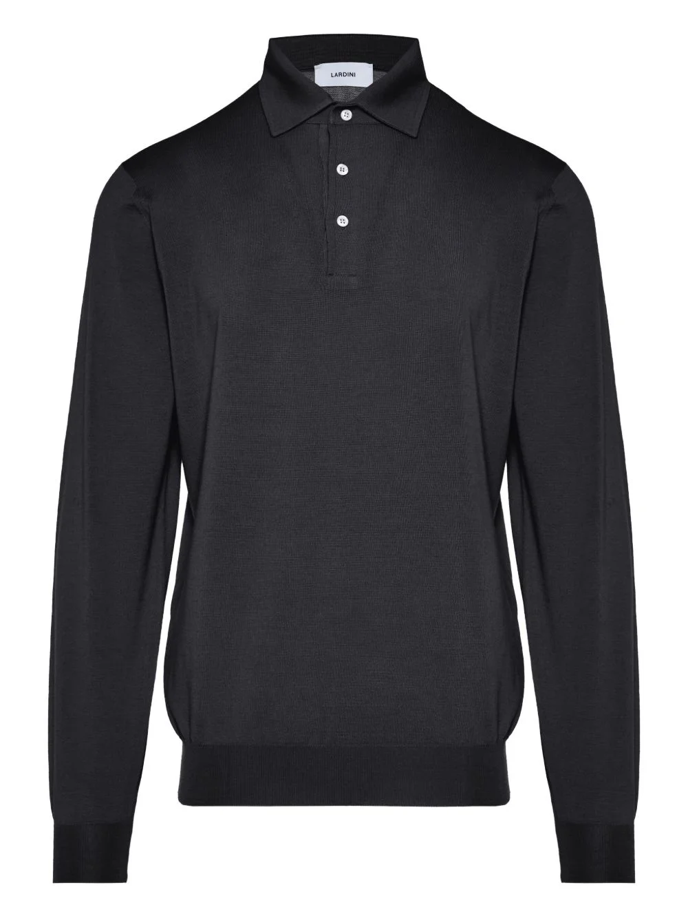 long-sleeve polo shirt - 1