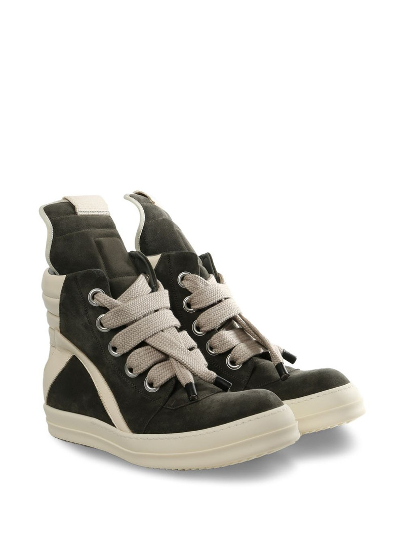 Rick Owens Jumbolace Geobasket sneakers outlook