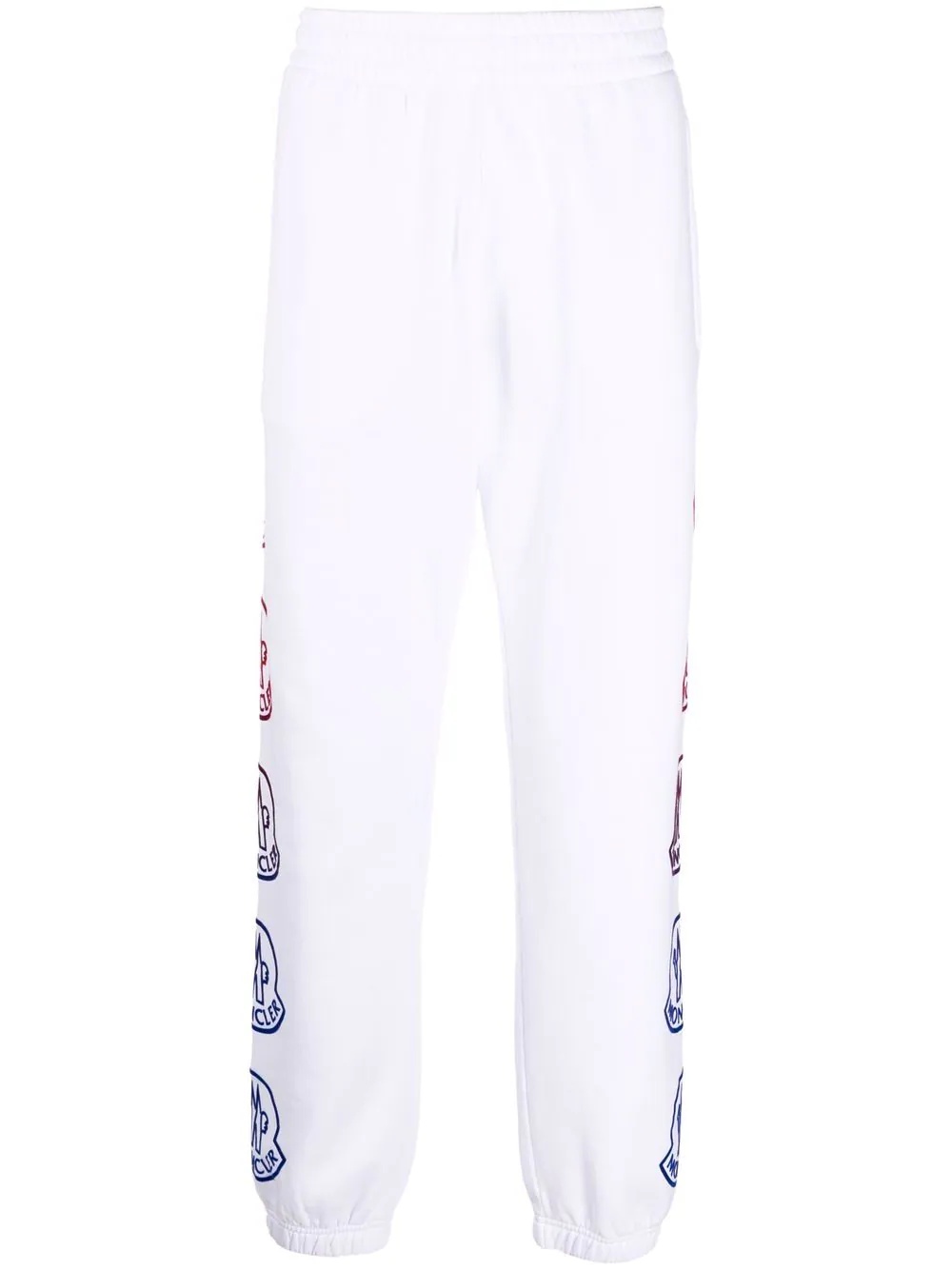 side logo-print track pants - 1