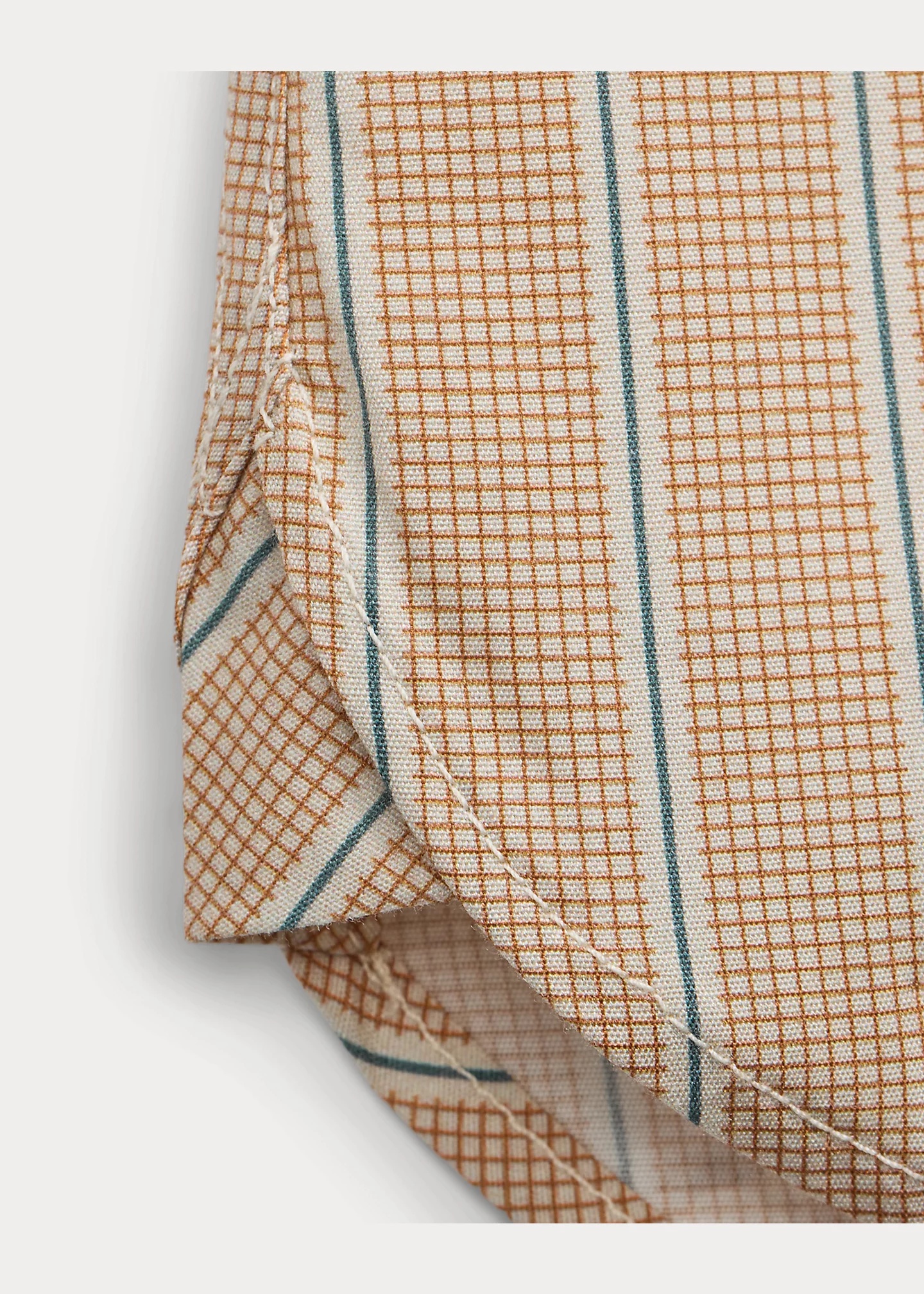 Slim Fit Stripe-Print Woven Shirt - 8
