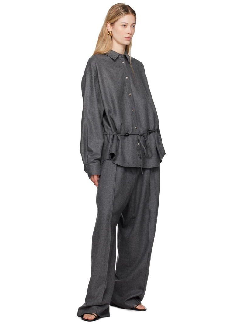 LE17SEPTEMBRE Gray Drawstring Trousers outlook