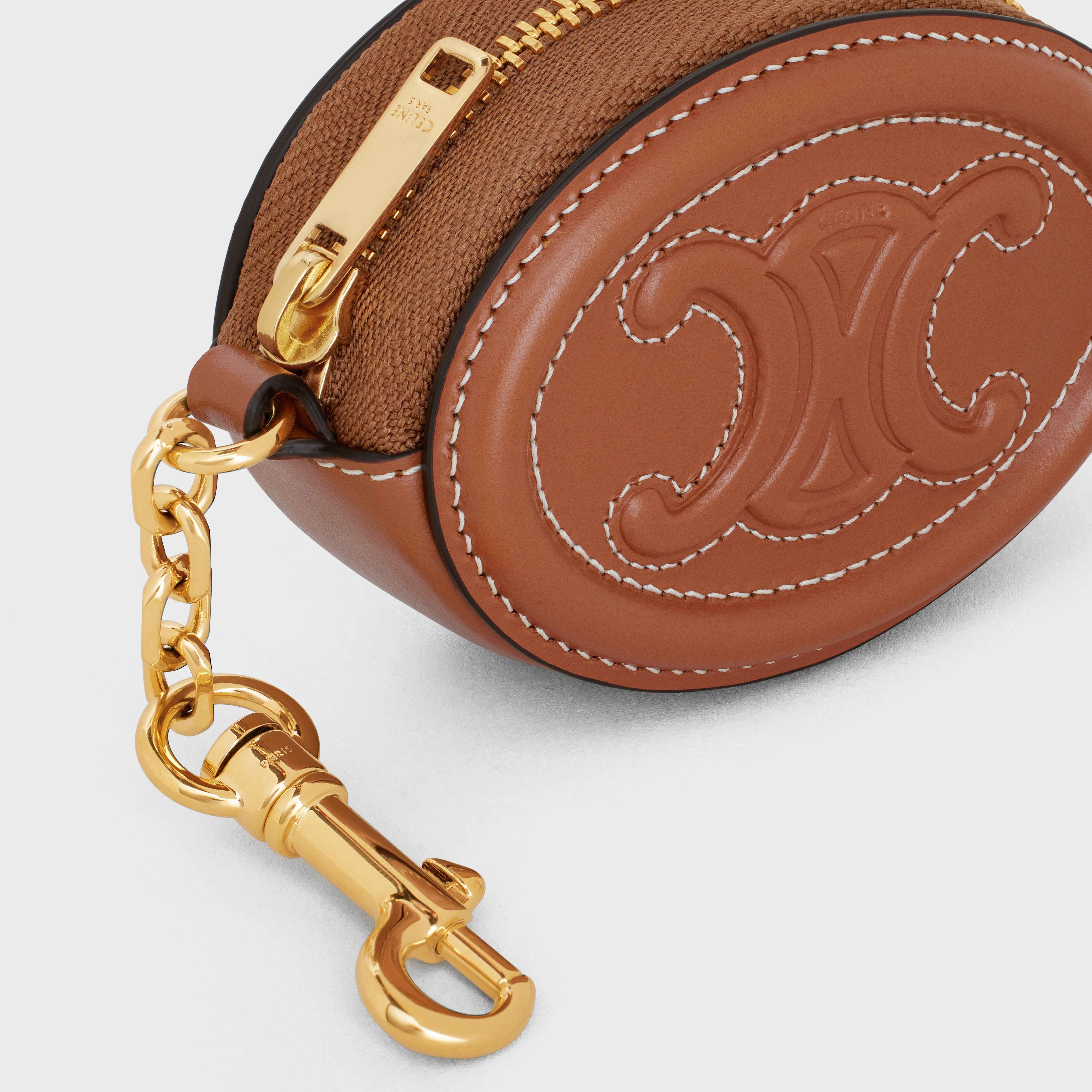 PURSE WITH HOOK cuir triomphe in Smooth calfskin - 4